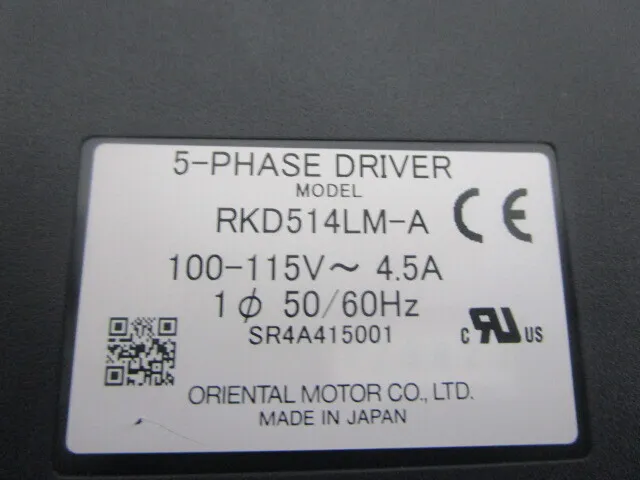 Oriental Motor RKD514LMーA Motor driver Detail Image - ASKINDEX Korea