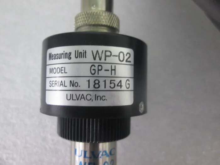 ULVAC WP-02 Probe (Pirani) Detail Image - ASKINDEX Korea