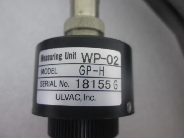 ULVAC WP-02 Probe (Pirani) Detail Image - ASKINDEX Korea