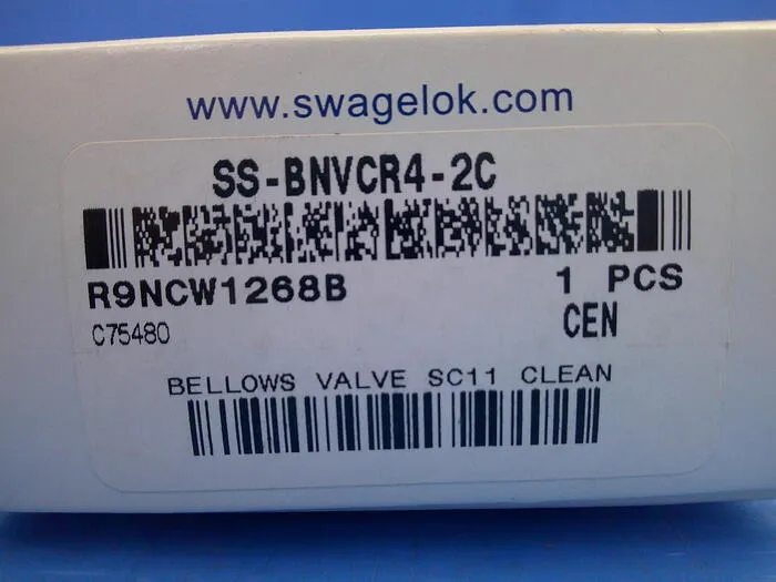 Swagelok SS-BNVCR4-2C Bellows Valve Detail Image - ASKINDEX Korea