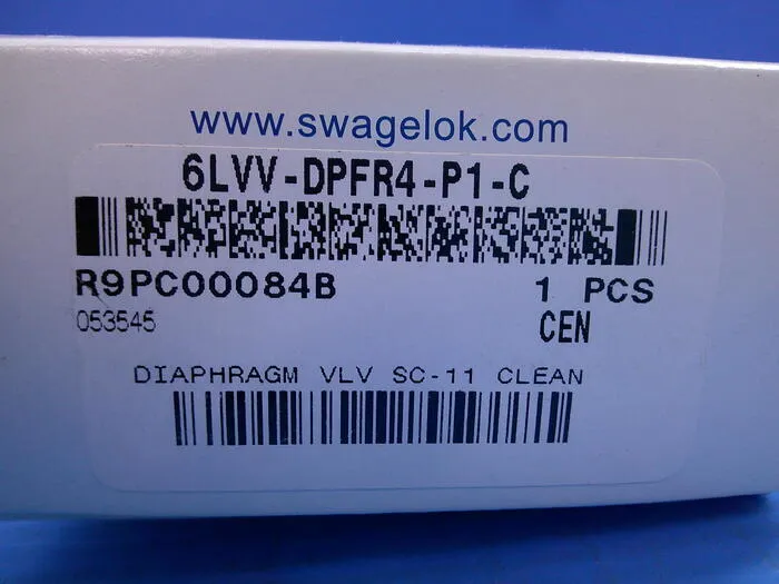 Swagelok ６LVV-DPFR4-P1-C Bellows Valve Detail Image - ASKINDEX Korea