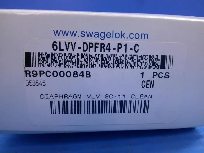 Swagelok ６LVV-DPFR4-P1-C Bellows Valve Detail Image - ASKINDEX Korea