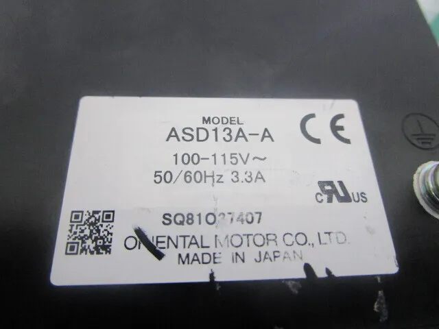 Oriental Motor ASD-13A-A Servo driver Detail Image - ASKINDEX Korea