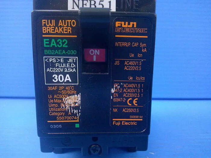 Fuji Electric EA32 Breaker (earth leakage breaker) Detail Image - ASKINDEX Korea