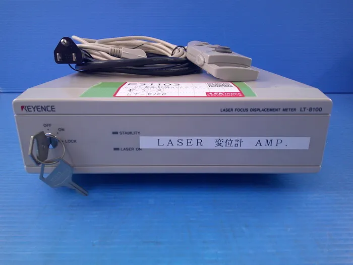 Keyence LT-8100 레이저 변위계용 컨트롤러 상세 이미지 - ASKINDEX 코리아