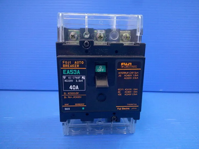 Fuji Electric EA53A Breaker (earth leakage breaker) Detail Image - ASKINDEX Korea
