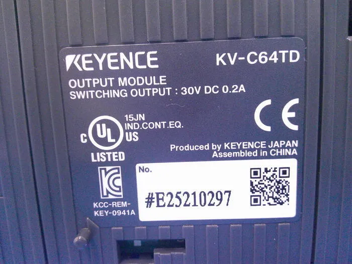 Keyence KV-C64TD 시퀀서 상세 이미지 - ASKINDEX 코리아