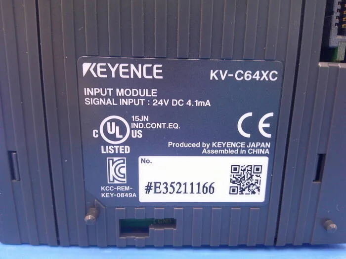 Keyence KV-C64XC 시퀀서 상세 이미지 - ASKINDEX 코리아
