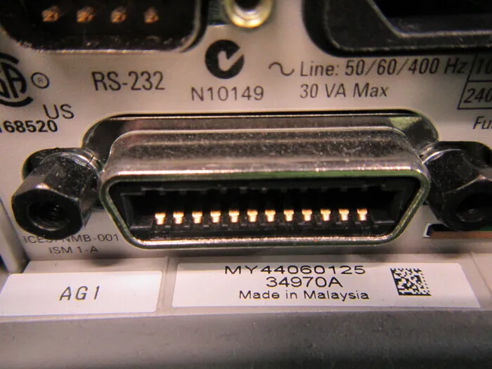 Agilent 34970A Data acquisition switch unit Detail Image - ASKINDEX Korea