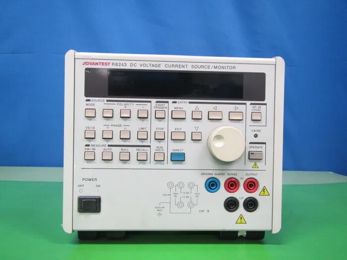 Advantest R6243 DC voltage/current source/monitor Detail Image - ASKINDEX Korea