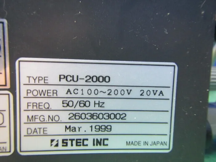 에스텍 PCU-2000+PV-1101MC 매스 플로우 컨트롤러(세트) 상세 이미지 - ASKINDEX 코리아