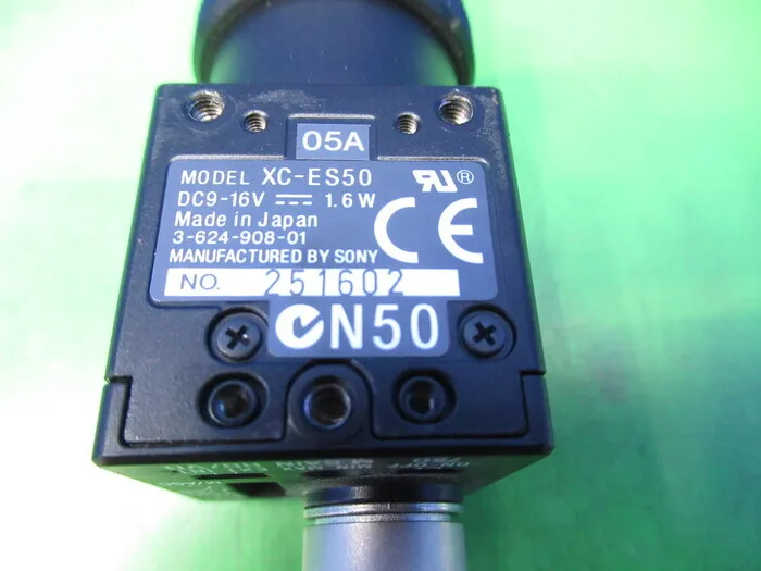 소니 XC-ES50 CCD 카메라 상세 이미지 - ASKINDEX 코리아