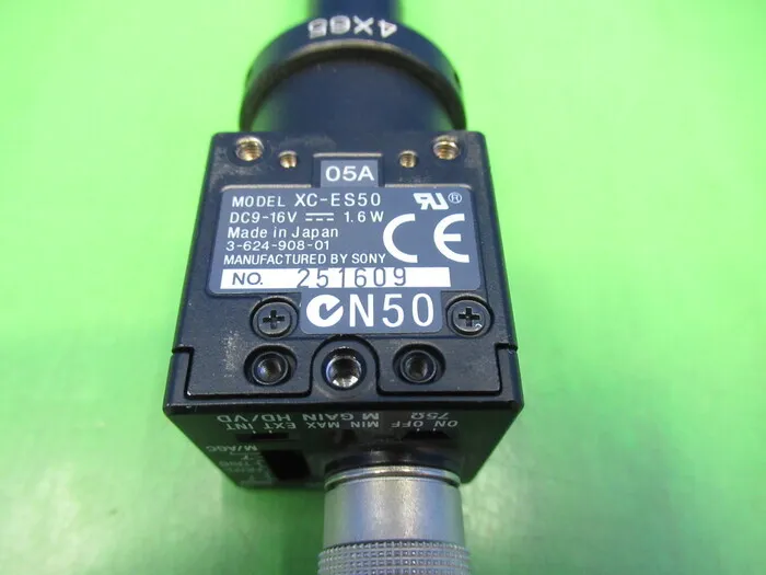 소니 XC-ES50 CCD 카메라 상세 이미지 - ASKINDEX 코리아