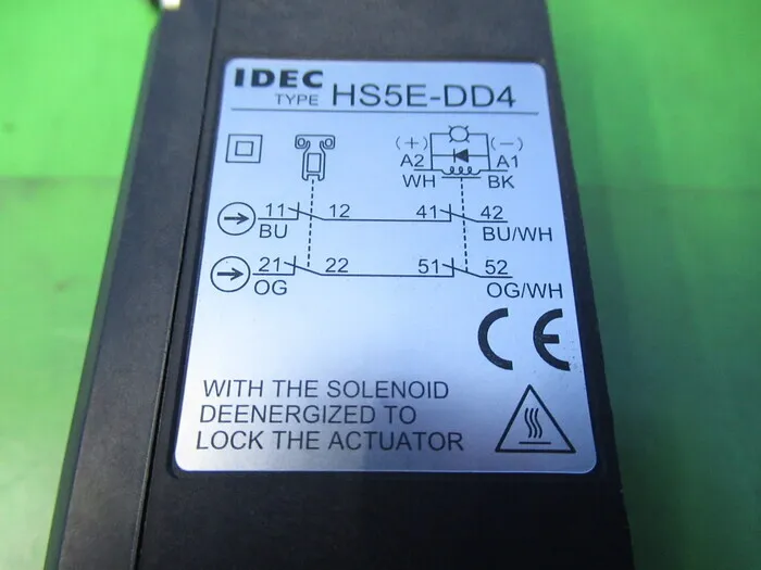 Izumi Electric HS5E-DD4 Safety switch (with solenoid) Detail Image - ASKINDEX Korea