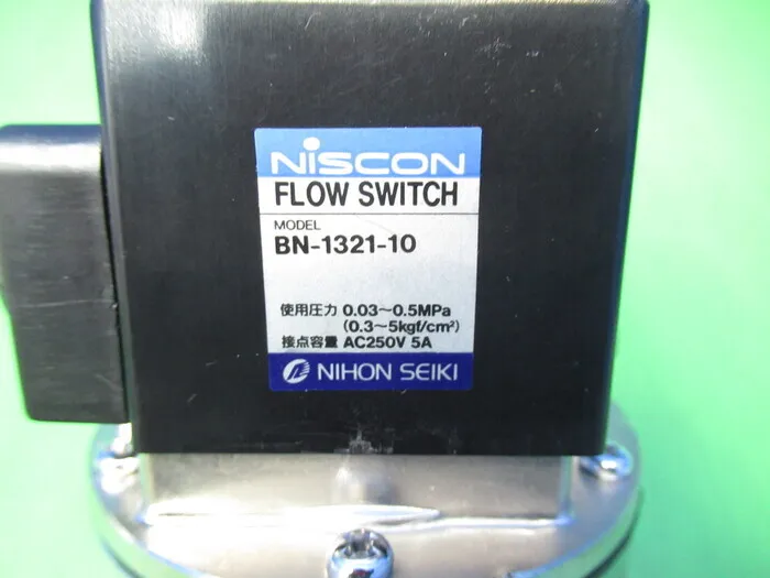 Nippon Seiki BN-1321-10 Flow Switch Detail Image - ASKINDEX Korea