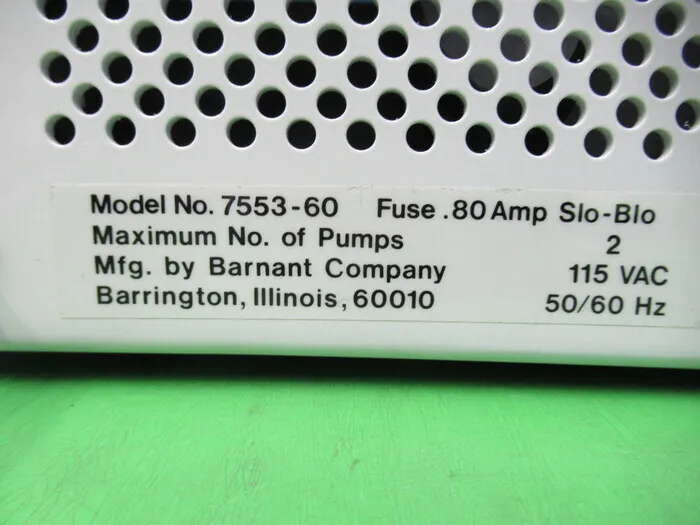 Yamato Science 7553-60 Tubing Pump Detail Image - ASKINDEX Korea