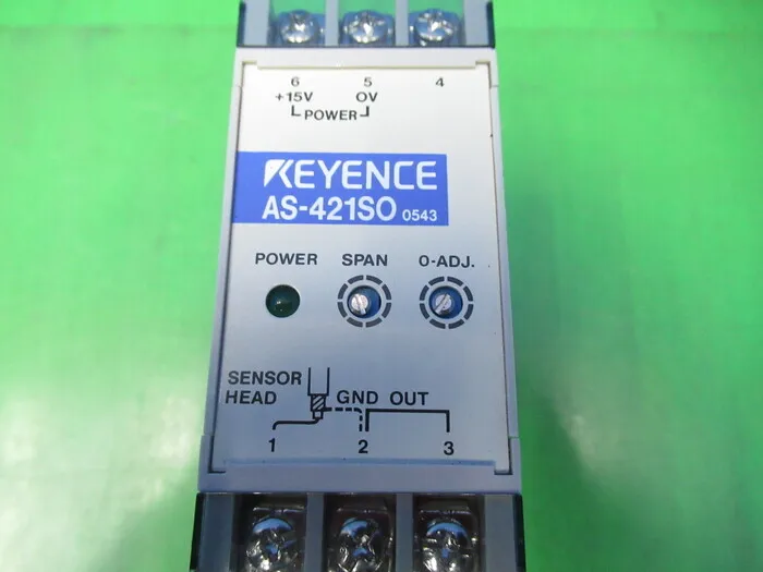 Keyence AS-421SO 앰프 유닛 상세 이미지 - ASKINDEX 코리아