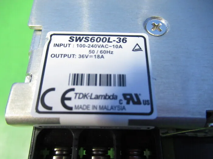 TDK·람다 SWS600L-36 스위칭 전원 상세 이미지 - ASKINDEX 코리아