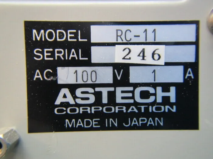 Astec RC-11 Matching Controller Detail Image - ASKINDEX Korea