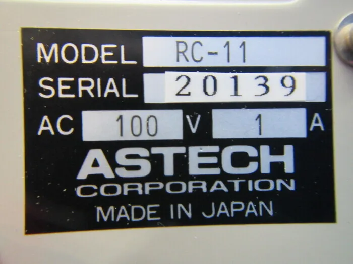 Astec RC-11 Matching Controller Detail Image - ASKINDEX Korea