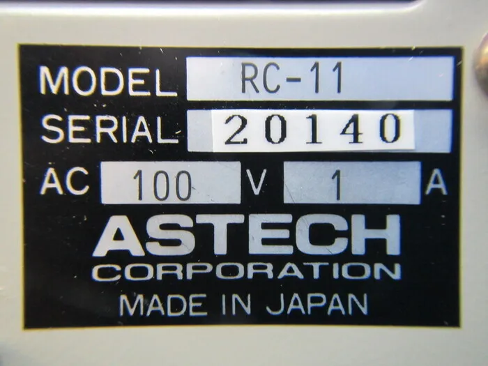 Astec RC-11 Matching Controller Detail Image - ASKINDEX Korea
