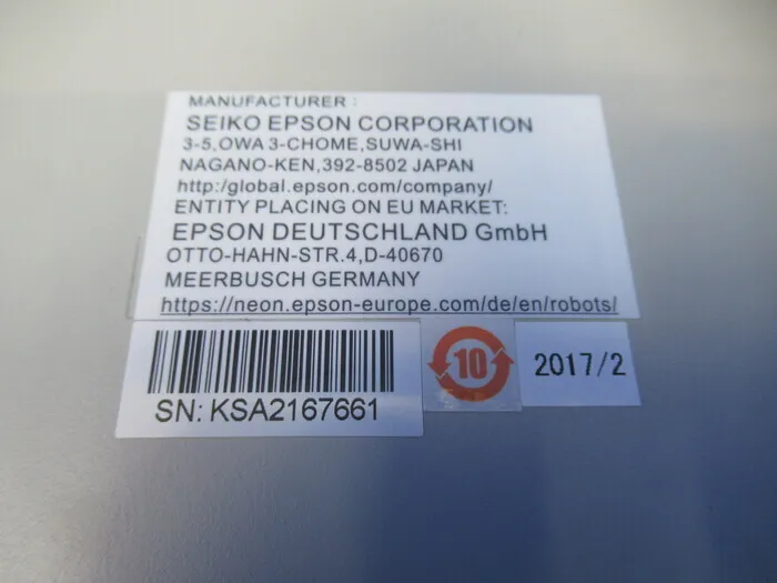 Epson CV2-E Image Processing System Detail Image - ASKINDEX Korea