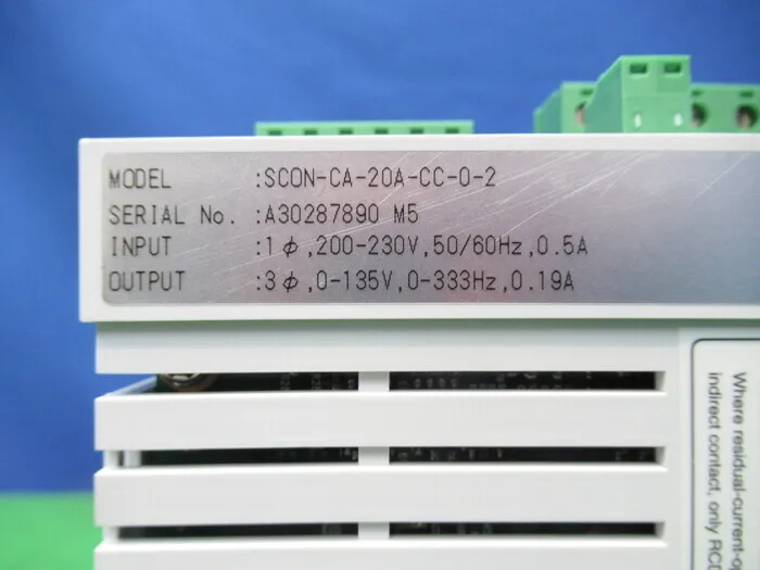 YES SCON-CA-20A-CC-0-2 Position Controller Detail Image - ASKINDEX Korea
