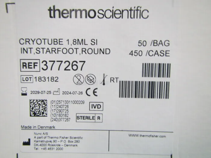 Thermo Fisher Scientific 377267 cryotube Detail Image - ASKINDEX Korea