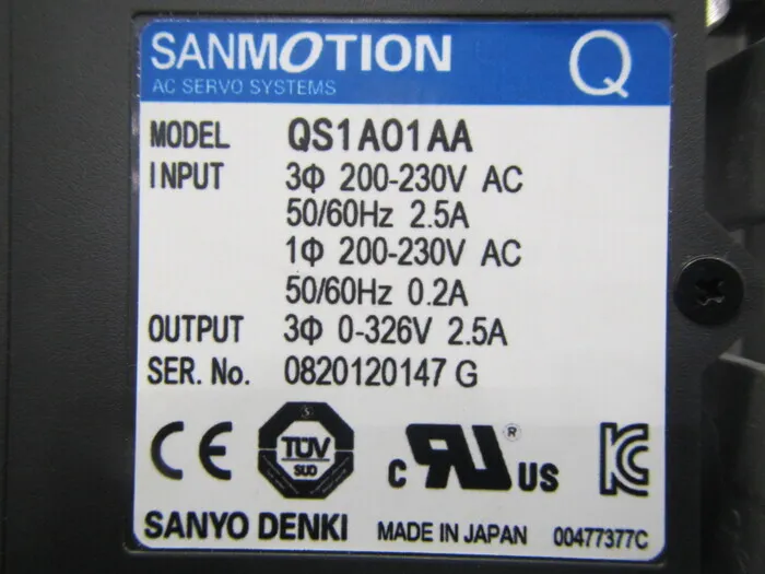 Sanyo Denki QS1A01AA Servo driver Detail Image - ASKINDEX Korea
