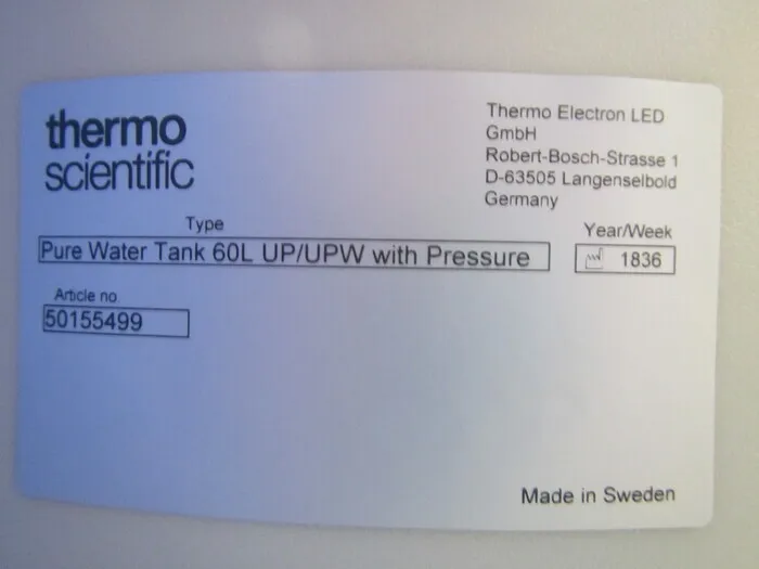 Thermo Scientific Smart2Pure12UV 순수 생산 장비 상세 이미지 - ASKINDEX 코리아