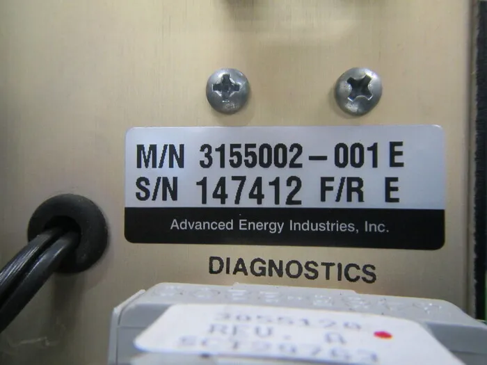 Advanced Energy RFX-500 RF Power Detail Image - ASKINDEX Korea