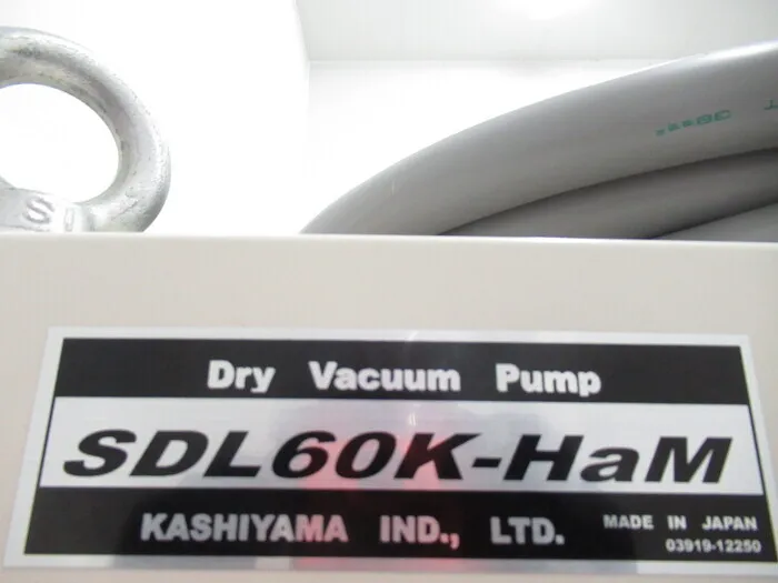 Kashiyama SDL60K-HaM Dry Vacuum Pump Detail Image - ASKINDEX Korea