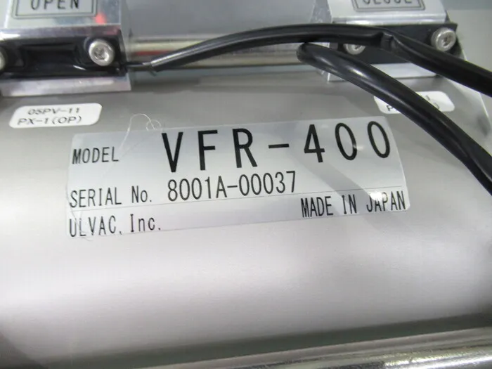 ULVAC VFR-400 Gate valve Detail Image - ASKINDEX Korea