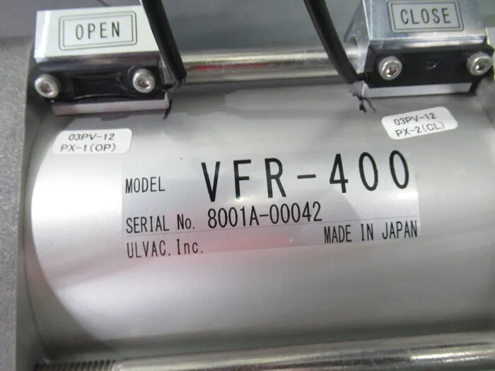 ULVAC VFR-400 Gate valve Detail Image - ASKINDEX Korea