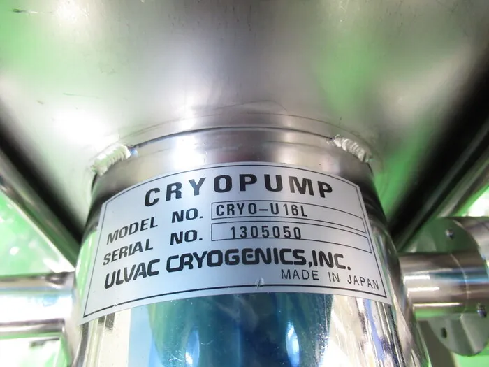 알백 CRYO-U16L 크라이오 펌프 상세 이미지 - ASKINDEX 코리아
