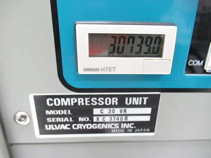 ULVAC C30VR Cryo Compressor Detail Image - ASKINDEX Korea