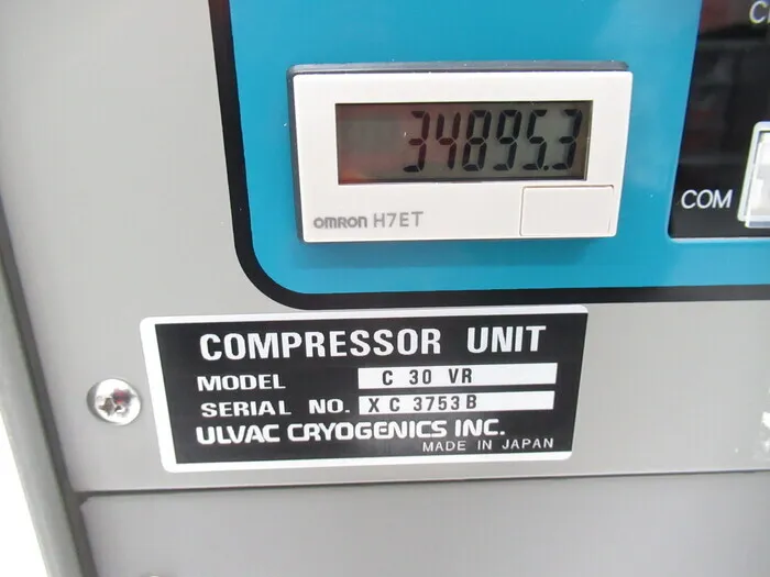 ULVAC C30VR Cryo Compressor Detail Image - ASKINDEX Korea
