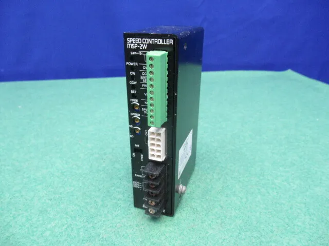 오리엔탈 모터 MSP-2W 스피드 컨트롤러(세트품) 상세 이미지 - ASKINDEX 코리아
