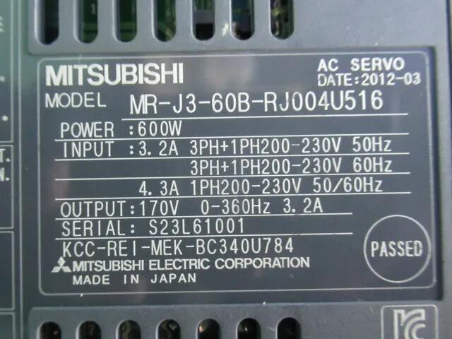 미쓰비시 전기 MR-J3-60B-RJ004U516 AC 서보 드라이버 상세 이미지 - ASKINDEX 코리아