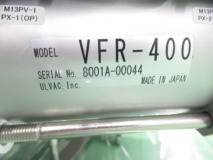 ULVAC VFR-400 Gate valve Detail Image - ASKINDEX Korea