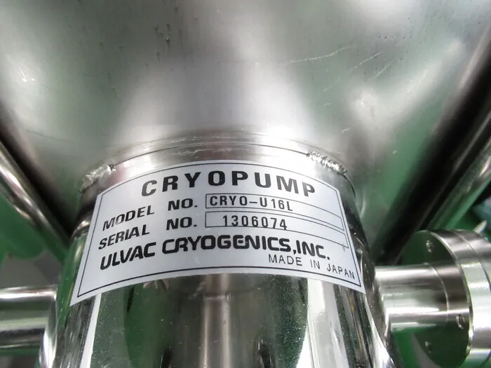 알백 CRYO-U16L 크라이오 펌프 상세 이미지 - ASKINDEX 코리아