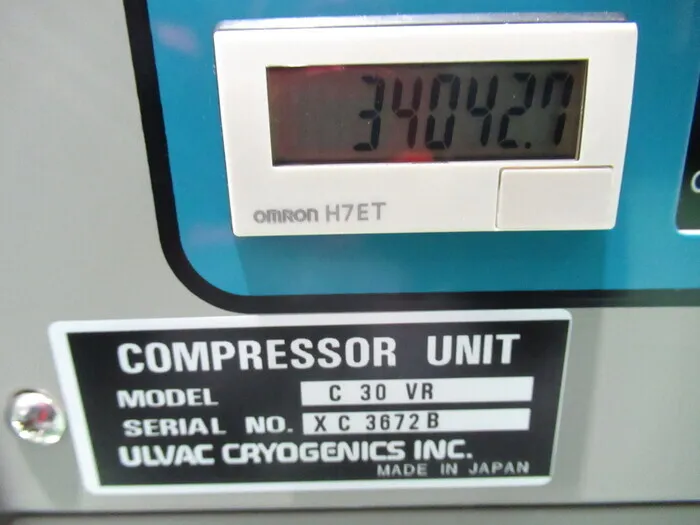 ULVAC C30VR Cryo Compressor Detail Image - ASKINDEX Korea