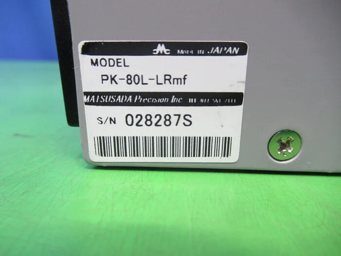 松定プレシジョン PK-80L-LRmf 직류 전원 공급 장치 상세 이미지 - ASKINDEX 코리아