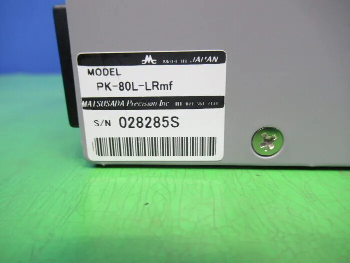 松定プレシジョン PK-80L-LRmf 직류 전원 공급 장치 상세 이미지 - ASKINDEX 코리아