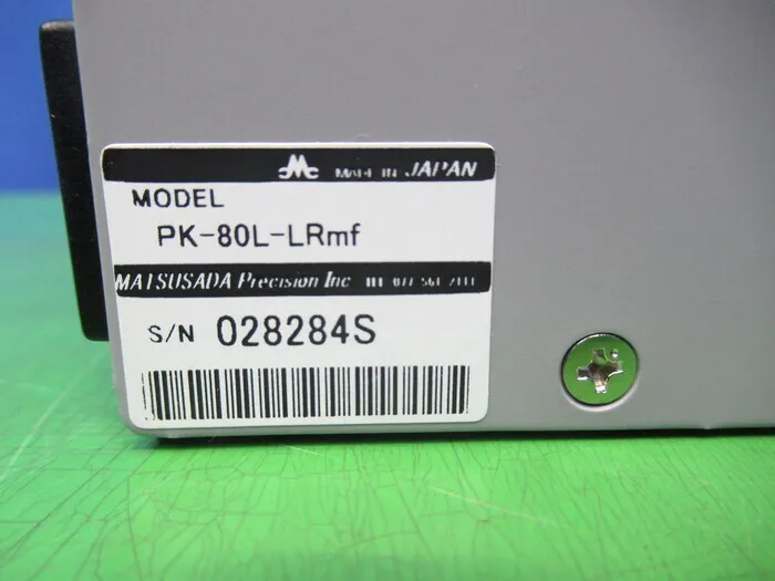松定プレシジョン PK-80L-LRmf 직류 전원 공급 장치 상세 이미지 - ASKINDEX 코리아