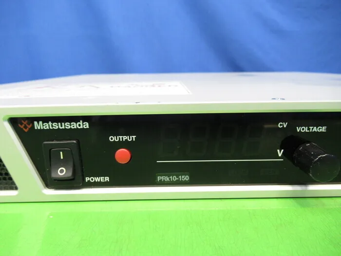 Matsusada Precision PRK10-150 DC power supply Detail Image - ASKINDEX Korea
