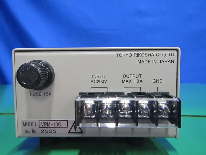 Tokyo Rikosha VPM-10C Power Regulator Detail Image - ASKINDEX Korea