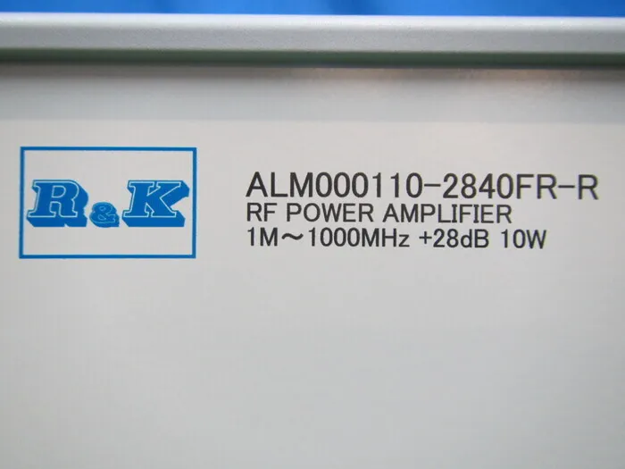 R&amp;K ALM00110-2840FR-R power amplifier Detail Image - ASKINDEX Korea