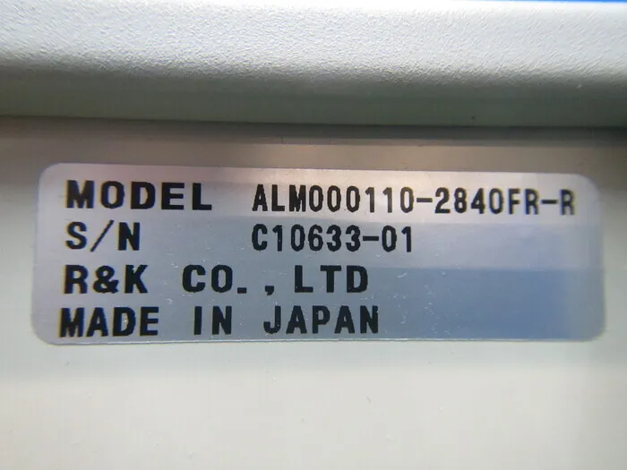 R&amp;K ALM00110-2840FR-R power amplifier Detail Image - ASKINDEX Korea