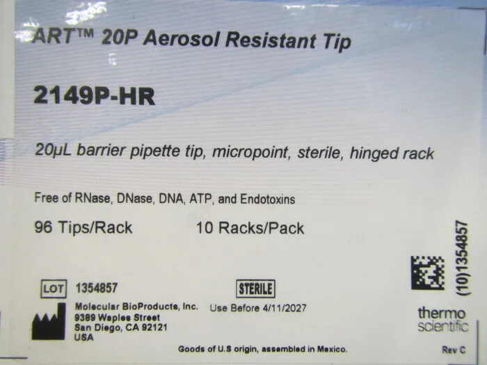 Thermo Scientific 2149P-HR 필터 팁 상세 이미지 - ASKINDEX 코리아